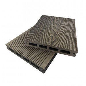Sàn gỗ ngoài trời 3D rỗng EW-3D01