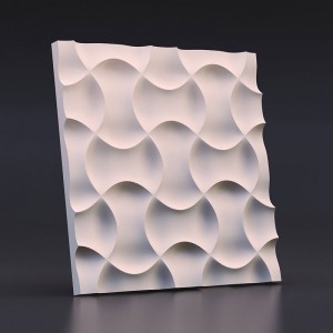 Gạch 3D Sóng đan - Multiple crossing