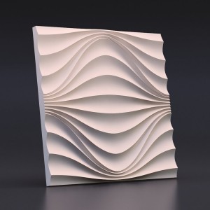 Gạch ốp 3D Sóng tròn - Circular wave