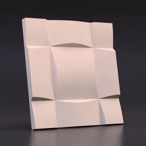 Gạch 3D Khối vuông lồi -Сonvex square